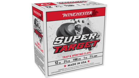 WINCHESTER TARGET 12GA 2.75" - 1OZ #7.5 1180FPS 250RD CASE