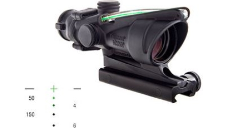 TRIJICON ACOG BAC 4X32 300BLK CRSHR GRN