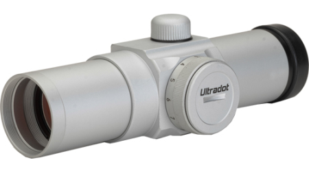 ULTRADOT RED DOT SIGHT 30MM - 4 MOA DOT SILVER