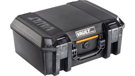 PELICAN VAULT LARGE PISTOL - CASE W/ FOAM BLACK