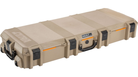 PELICAN VAULT TACTICAL RIFLE - CASE W/ WHEELS/FOAM 44" TAN