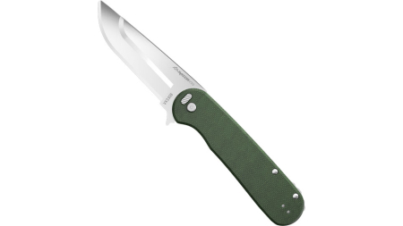 OUTDOOR EDGE RAZOR VX3 3" FLDR - GREEN MICARTA SS BALL BEARINGS