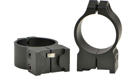 WARNE RINGS 30MM RUGER MEDIUM - NO.1/MINI14/BLACKHAWK MATTE