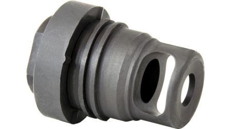 YHM MINI QD MUZZLE BRAKE - 5.56MM FOR 1/2X28 THREADS