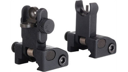 YHM QDS SIGHT SET HOODED - FRONT AND REAR QUICK DEPLOY