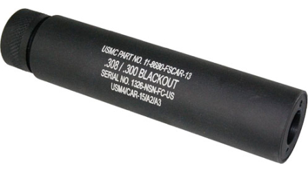 GUNTEC AR10 SLIP OVER FAKE - SUPPRESSOR BLACK