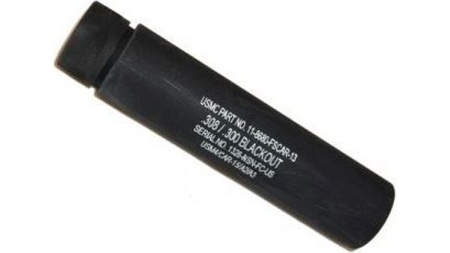 GUNTEC AR308 FAKE SUPPRESSOR - 5.5" 5/8X24 THREADS BLACK