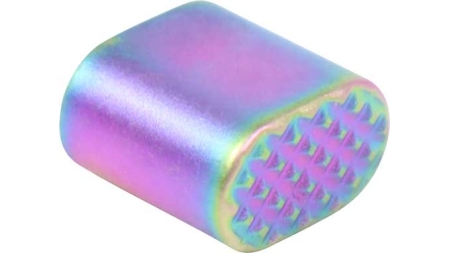 GUNTEC AR15 EXTENDED MAG - BUTTON RAINBOW PVD COATED