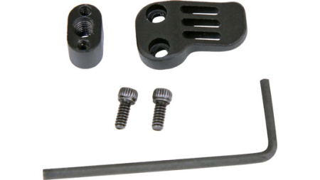 GUNTEC AR EXTENDED MAG CATCH - PADDLE RELEASE BLACK