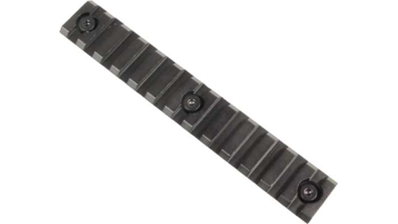 GUNTEC REMOVABLE ACCY RAIL - 5" KEYMOD BLACK