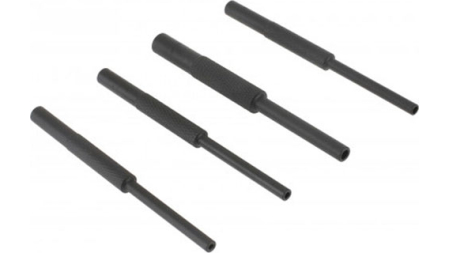 GUNTEC AR15 ROLL PIN HOLDER - PUNCH SET 4 PIECE