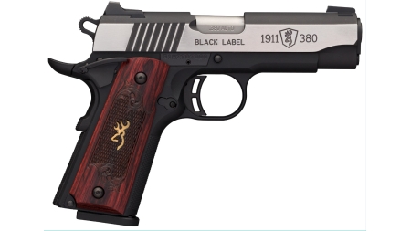 BROWNING 1911-380 MED CPT 380ACP SS 8+1