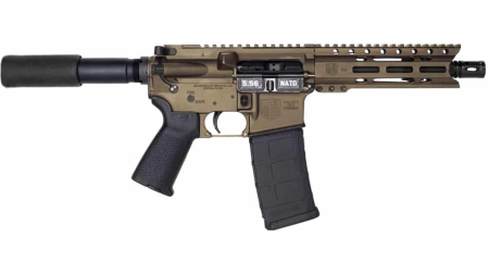 DIAMONDBACK FIREARMS DB-15 PIST 5.56MM BRONZE 7"