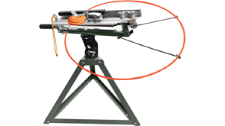 DO-ALL MANUAL TRAP CLAY TARGET - CLAYHAWK FULL COCK