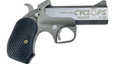 BOND ARMS CYCLOPS 50AE SS 4.25" FS