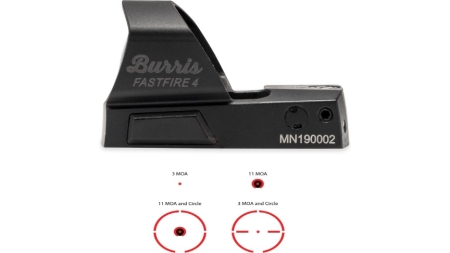 BURRIS OPTICS FASTFIRE IV MULTI-RETICLE