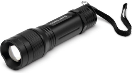 TF-350 FLASHLIGHT - BLACK, 350 LUMENS