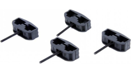 AR-15 / MINI-14 (METAL MAGAZINES) BLACK MAGAZINE CLAMP (4)