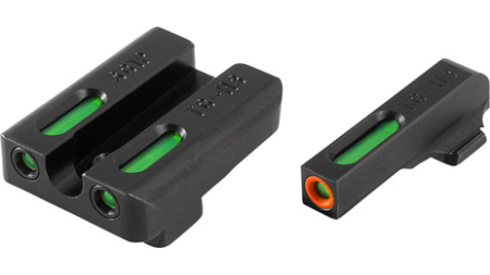 TFX PRO TRITIUM/FIBER-OPTIC DAY/NIGHT SIGHT - SIG #8/#8, ORANGE/GREEN