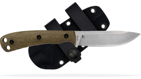 SKT ASCENT KNIFE - OD, DROP POINT, PLAIN EDGE, 3.6" BLADE, G10 HANDLE