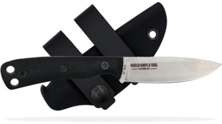 ASCENT MINI - BLACK, DROP POINT, PLAIN EDGE, 2.9" BLADE, G10 HANDLE