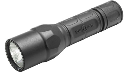 TACTICAL FLASHLIGHT, SINGLE OUTPUT LED, BLACK