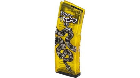 Amend2 AR-15 Rifle Magazine Translucent Yellow Don't Tread On Me 5.56x45mm/.223 Rem 30/rd