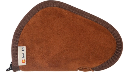 SUEDE HANDGUN CASE 8IN