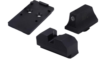 XS Sights Glock MOS Optic Mount Bundle for Glock RMR Tritium Black