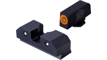 XS Sights R3D Night Sights Set for Glock 42/43/43x/48 Orange Bulk 20/ct