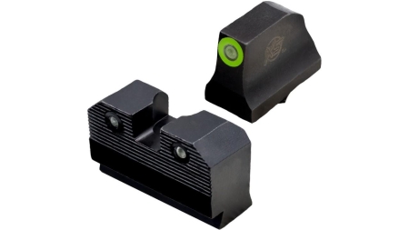 XS Sight Systems R3D 2.0 Suppressor Height Night Sights for Glock 20/21/29/30/30S/37/41 Green Front with Black Rear