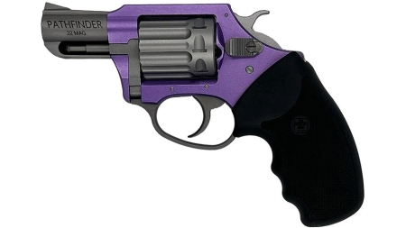 Charter Arms Pathfinder Lavender Lady .22 WMR 6rd Capacity 2" Barrel Lavender with Black Grip