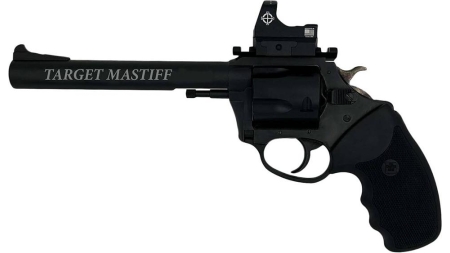 Charter Arms Target Mastiff Handgun .44 Spl 5rd Magazine 6" Barrel Black with Optic