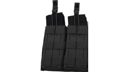 Advance Warrior Solutions Open Top Double Mag Pouch Black