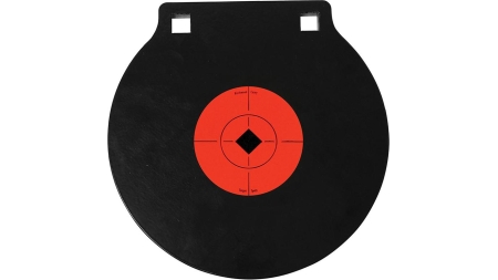 Birchwood Casey World of Targets Double Hole AR500 Gong 10" 3/8" Thick