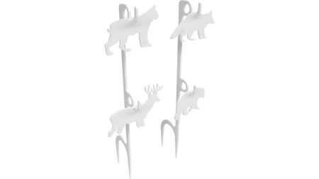 Birchwood Casey AR500 22 Rimfire 1/4" Steel Animal Target Kit 1/ct