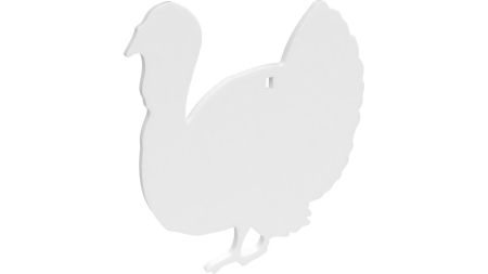 Birchwood Casey AR500 3/8" Steel 1 Hole Animal Silhouette Target - Turkey 1/ct