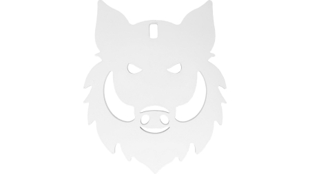 Birchwood Casey AR500 3/8" Steel 1 Hole Animal Silhouette Target Boar's Head 1/ct