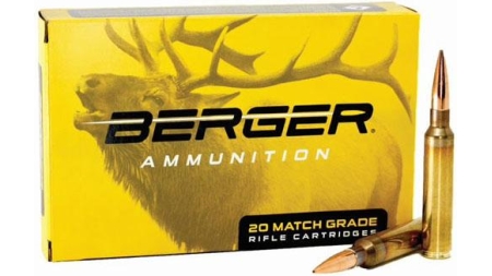Berger Elite Hunter Rifle Ammunition 300 PRC 245gr HPBT 2720 fps 20/ct