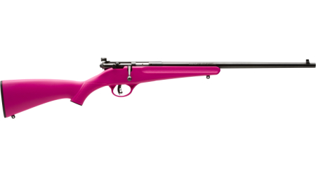Savage Arms Rascal Rifle 22 LR Single Shot 16.13" Barrel Pink