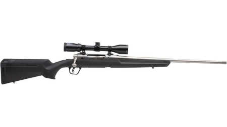 Savage Arms Axis II XP Rifle 7mm-08 Rem 4rd Magazine 22" Stainless Barrel Black with Scope