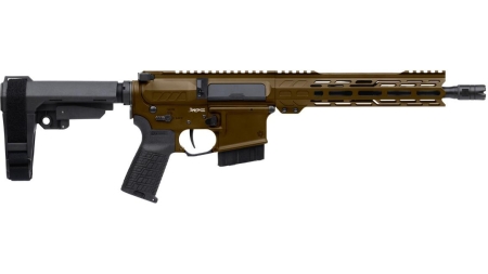 CMMG Banshee MK4 Handgun 338 Arc 10rd Magazine 10.5'' Barrel RipBrace Midnight Bronze