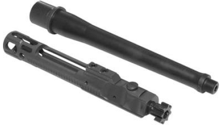 CMMG Barrel and BCG Kit 4140CM SBN Drop in Barrel 5.7 x 28mm 8" Barrel Black
