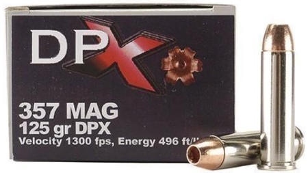 COR-BON Handgun Ammunition .357 Mag 125 gr DPX 1300 fps 20/box