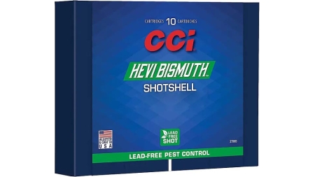 CCI Hevi Bismuth Centerfire Shotshell 45 Auto 115gr #8 1150 fps 10/ct