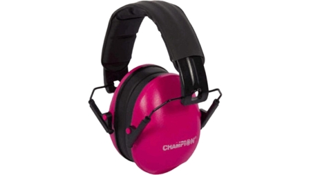 Champion Traps and Targets Pink Slim Passive Hearing Protection Ear Muffs