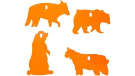 Impact Steel 4-Pack Animal Targets Rimfire Box