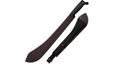 Cold Steel Bolo Machete Fixed Blade - 18" Blade Black