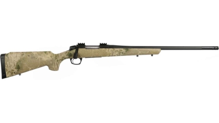CVA Cascade XT Rifle Graphite 7mm Rem Mag 3rd Capacity 24" Black Threaded Barrel 5/8x24 Realtree Hillside Stock