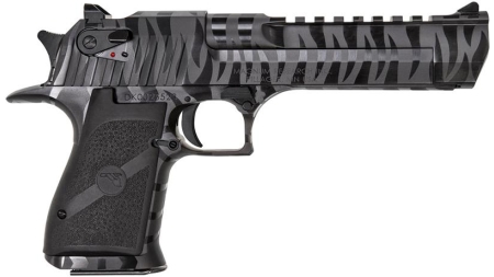 Magnum Research Mark XIX Handgun .44 Mag 8rd Magazine 6" Barrel Black with Tiger Stripes